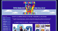 Desktop Screenshot of playcity.com.au